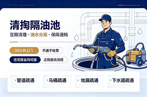 化州清掏隔油池